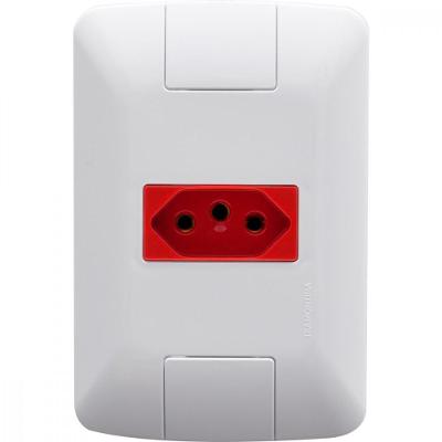 Conj 4x2 1 Tomada 2p+t Tramontina Aria 20 A 250 V