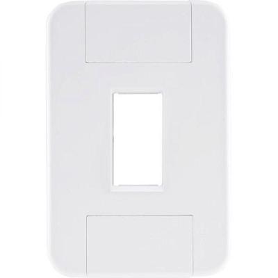 Placa 1 Posto Vertical 4x2 Tramontina Tablet Branca