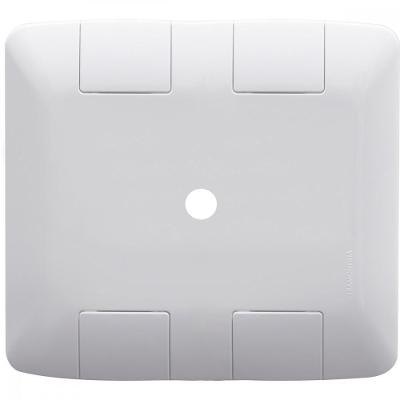 Placa com 1 Furo 9,5 Mm 4x4 Tramontina Aria Branca