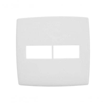 Pial Plus Modulo Placa 1+1 Posto Horiz 4X4 618511