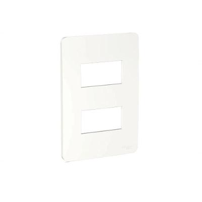 Placa 4x2 2 Postos Separados Branco Orion S730103004