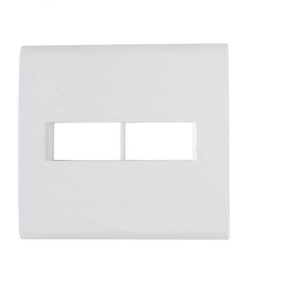 Placa 2 Postos 4x4 Tramontina Liz Branca 57106/023