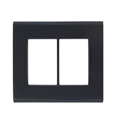 Placa 6 Postos 4x4 Tramontina Liz Grafite 57106/078