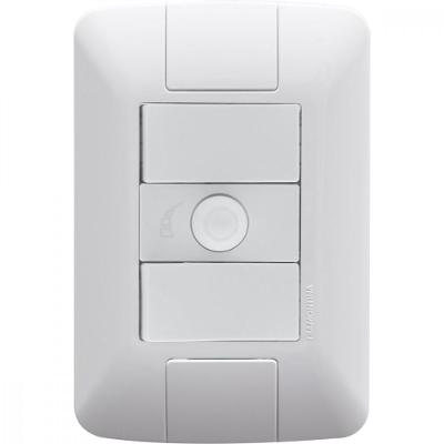 Conjunto 4X2 Variador De Ventilador Bivolt Aria Branco