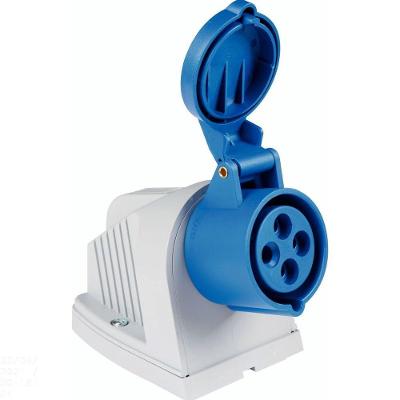 Tomada De Sobrepor Industrial 3p+t 16 A 220-250 Vca 9 H Tramontina Tramontina
