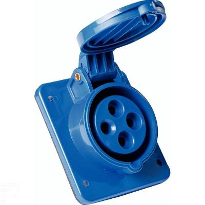 Tomada De Embutir Industrial 3p+t 16 A 220-250 Vca 9 H Tramontina Tramontina