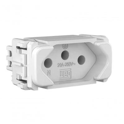 Modulo Tomada 2P+T 20A Branco Composé