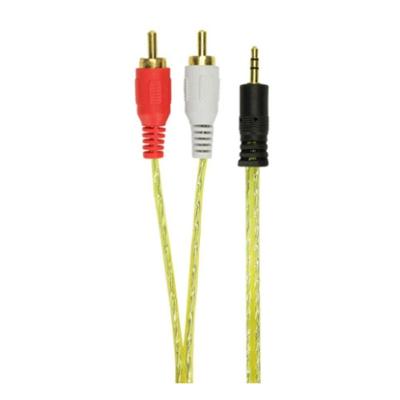 Cabo P2-macho - 2 Rca-macho 1,8 Metros Para Tvs