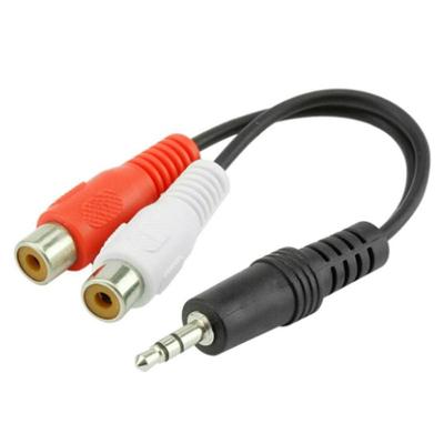 Cabo P2-macho - 2 Rca-fêmea Estéreo Transforma Audio