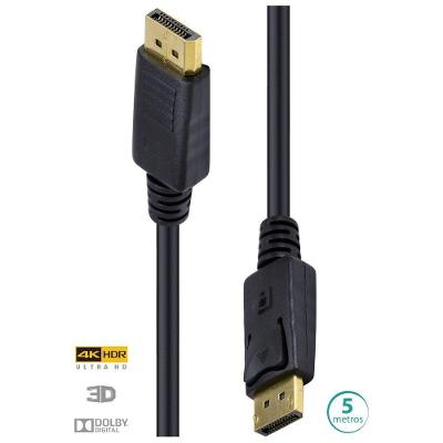 Cabo Displayport 1.3v Ultra Hd 120hz 5 Metros - Dp13-5