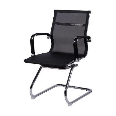 Cadeira De Escritorio Eames Fixa - Tela Mesh Preta