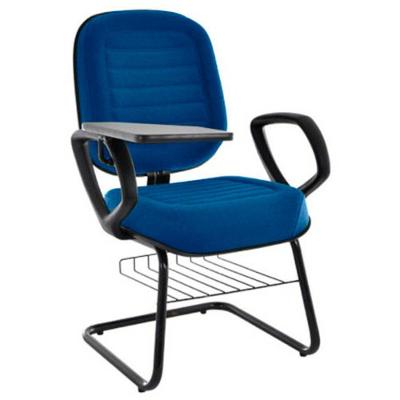 Cadeira Universitária Com Prancheta Linha Blenda Azul.
