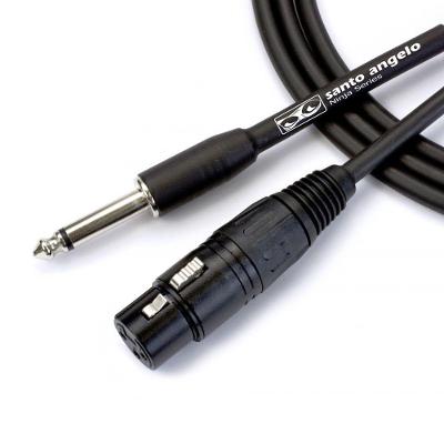 Cabo Ninja Sc-20 P10 Mono / Xlr Femea 20 Ft / 6,10 Metros