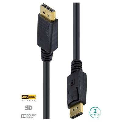 Cabo Displayport 1.3v Ultra Hd 60hz 2 Metros Dp13-2