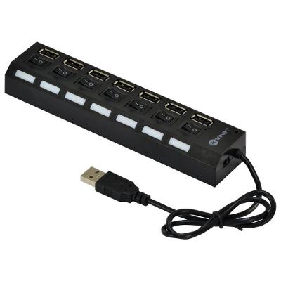 Hub Usb 2.0 7 Portas com Cabo e Led Indicador Vinik