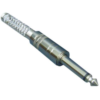 Plug Especial P10 Mono Metal com Mola Espacada Niquel