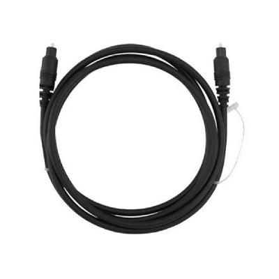 Cabo Optico Áudio Digital Toslink 4mm 2 Metros Mxt