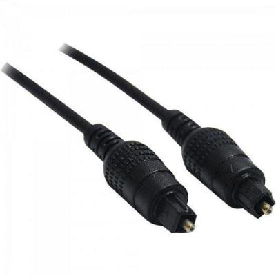 Cabo Fibra Otica Para Audio 2,2mm Preto 2m, Granel Storm