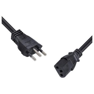 Cabo De Forca Tripolar Para Fonte 3X0,75 Mm 250V - 2M