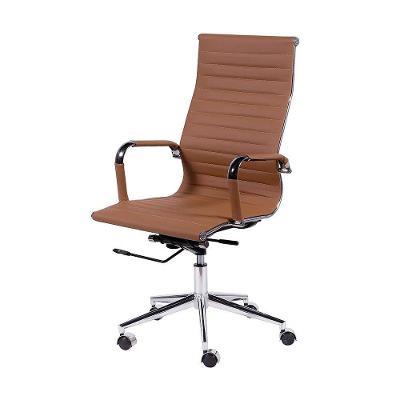 Cadeira De Escritorio Eames Esteirinha Alta Pu Caramelo