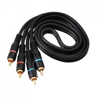 Cabo 2rca2 5 Metros Com Terra Preto Generico