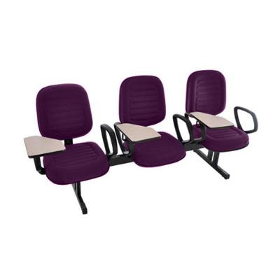 Cadeira Em Longarina Com Prancheta Linha Blenda Roxo