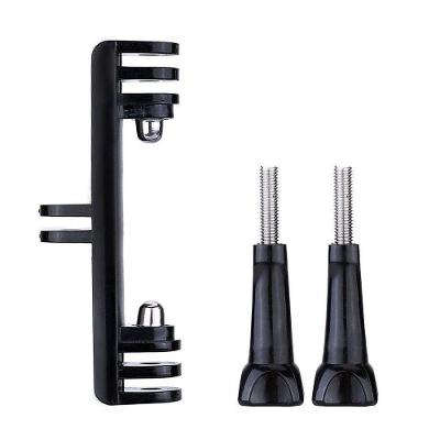 Adaptador e Suporte para Duas Câmeras Ou Flash Gopro Hero