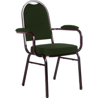 Cadeira Com Braços Para Auditórios Linha Hotel Verde