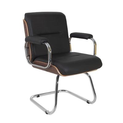 Cadeira Eames Para Escritório Linha Capa Em Madeira Preto