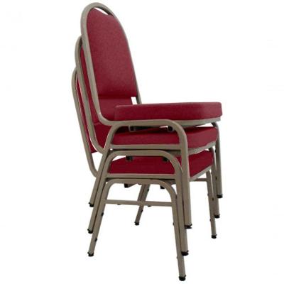 03 Cadeiras Para Hotel E Auditório Linha Hotel Vermelho