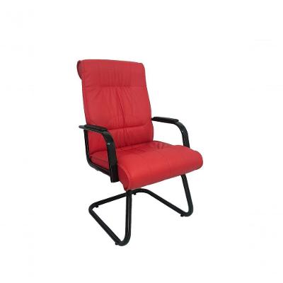 Cadeira Interlocutor Para Escritório Linha Itália Vermelho