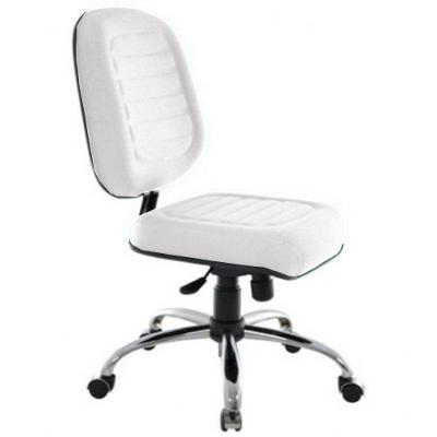 Cadeira Para Escritório Diretor Gomada Linha Blenda Branco