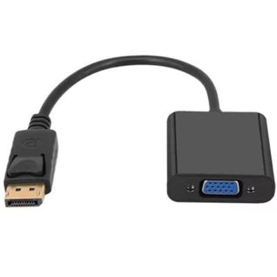 Cabo Displayport Adaptador Vga Femea X Displayport Macho