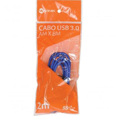 Cabo Usb Para Impressora 3.0 Usb A X Usb B 2m - U3ambm-2