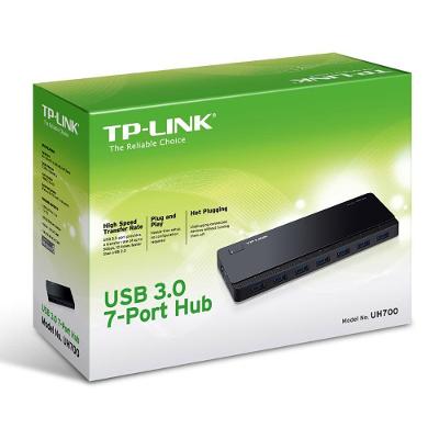 Hub Usb 7 Portas Tp-Link Uh700 Usb 3.0 5Gbps