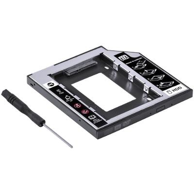 Adaptador Caddy Para Hd Ou Ssd Gaveta Dvd Notebook Ac-95