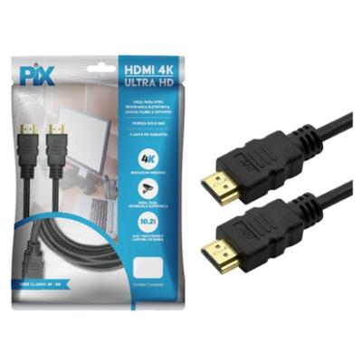 Cabo Hdmi Macho X Macho 1.4 3d 15 Pinos Hd 3,0 Metros