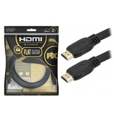 Cabo Hdmi Macho X Macho 2.0 19 Pinos Flat 2 Metros