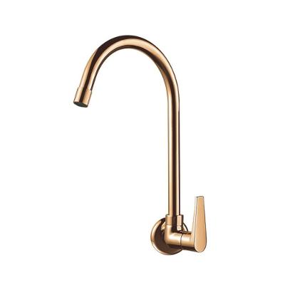 Torneira Para Cozinha Lorenzetti Joy 1167 R32 Rose Gold De Parede