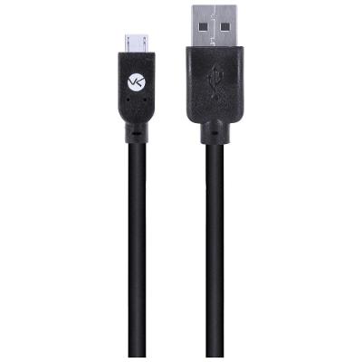 Cabo Usb X Micro Usb B 2.0 5 Pinos 2 Metros Preto - Musb-2