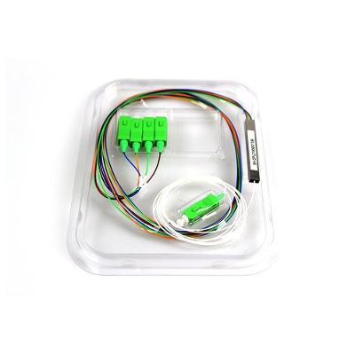 Cabo Optico Splitter Evus Opf-plc1x4-sc/apc Plc 1x4 1m