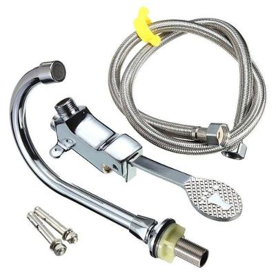 Torneira Valvula Pedal Acionamento Controle Pes Cozinha