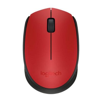 Mouse Logitech M170 Wireless Vermelho - 910-004941-C