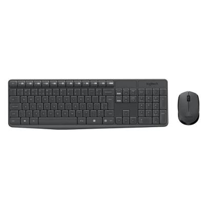 Kit Teclado E Mouse Sem Fio Logitech Mk235