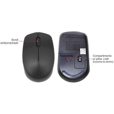 Combo Teclado E Mouse Sem Fio K-Mex - Ka-S329 Ma-A733