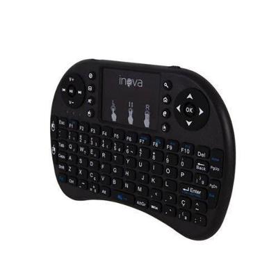 Mini Teclado Sem Fio Inova Key-7189 Recarregável Touchpad