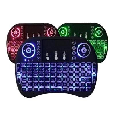 Mini Teclado Led Controle Bluetooth Para Smart