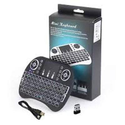 Mini Teclado Iluminado Touchpad Sem Fio