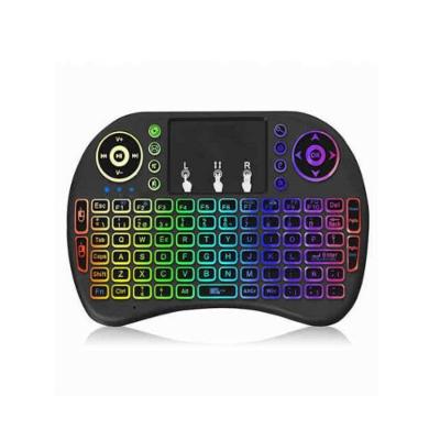 Mini Teclado Iluminado Exbom Touchpad Wireless 2.4G
