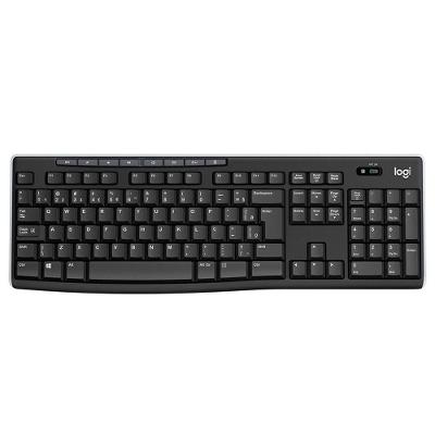 Teclado Logitech K270, Wireless, Abnt2, Tecnologia Logitech Unifying, Preto - 920-004427